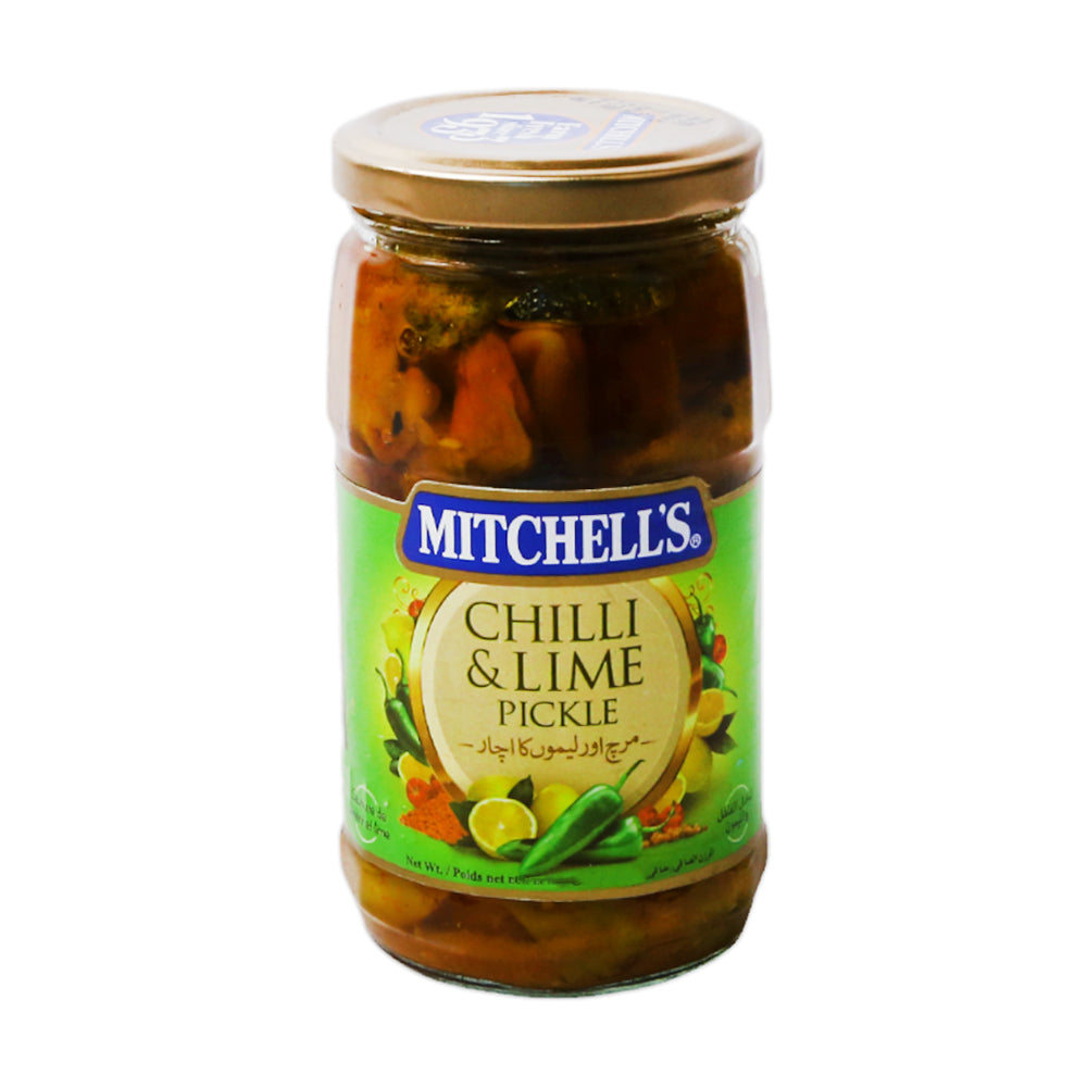 MITCHELLS PICKLE CHILLI AND LIME IN OIL 340 GM