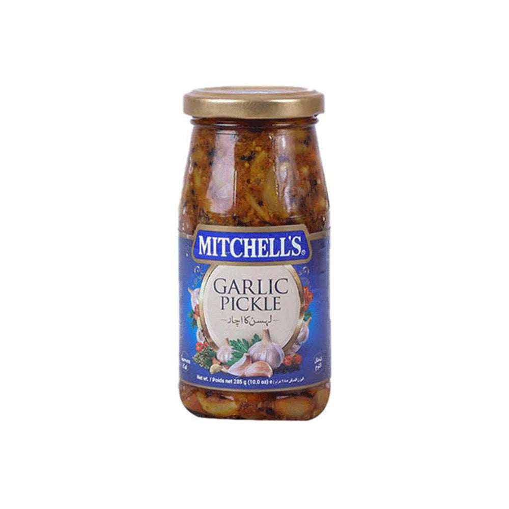 MITCHELLS GARLIC PICKLE IN OIL 285 GM