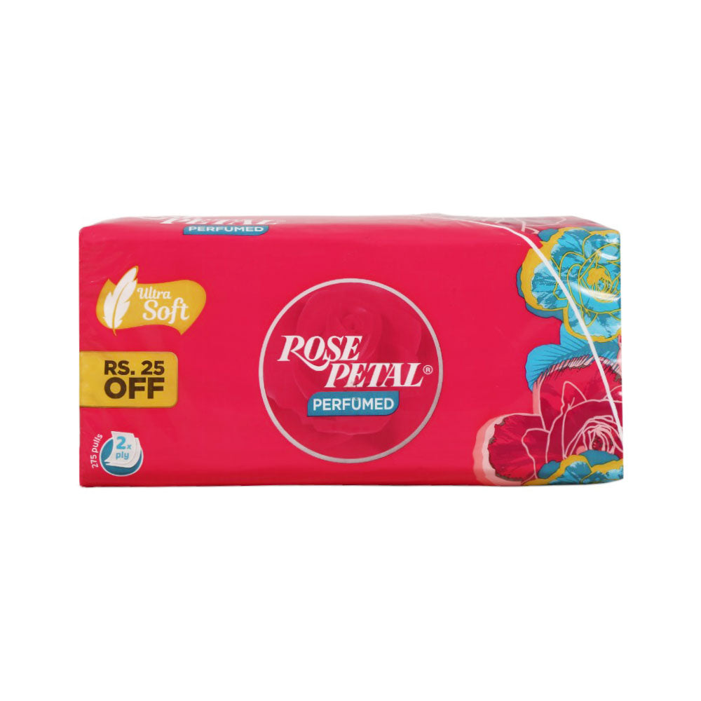 ROSE PETAL PERFUMED SOFT PACK 550 SHEETS TISSUE PROMO PACK