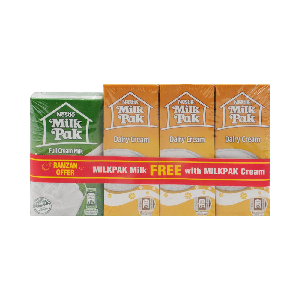 NESTLE MILKPAK CREAM PROMO PACK 200 ML