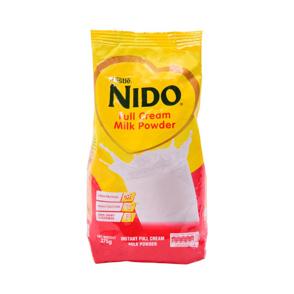 NESTLE NIDO FULL CREAM MILK POWDER 375 GM