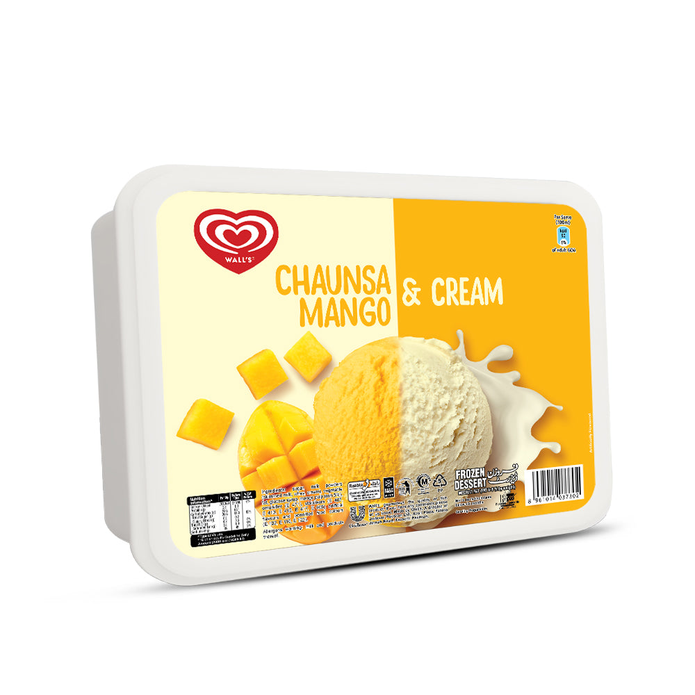WALLS MANGO & CREAM BUCKET 1400ML