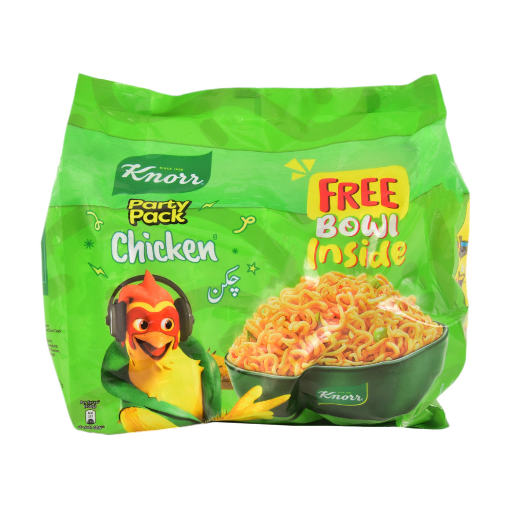 KNORR NOODLES CHICKEN 1X6 300 GM BOWL PROMO