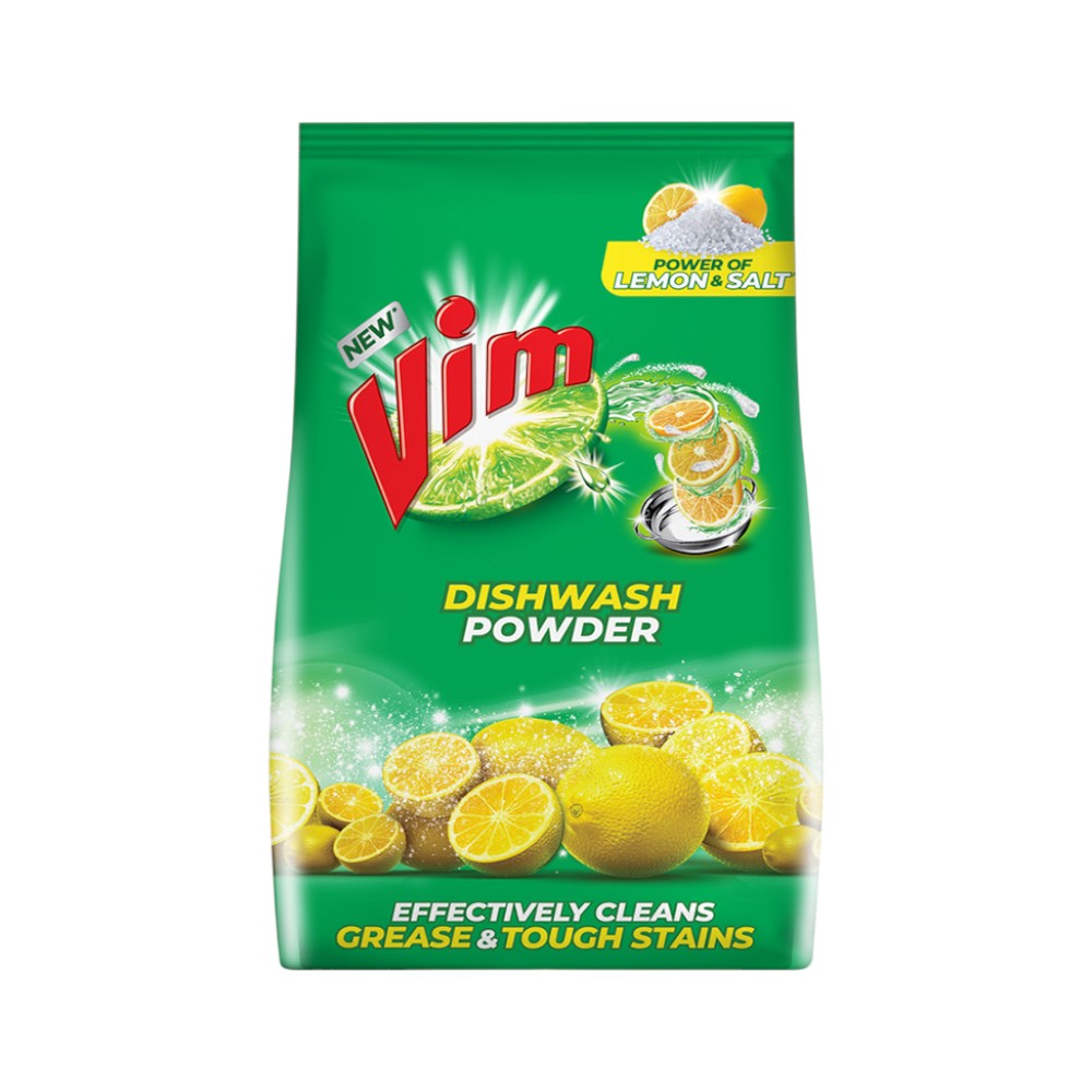 VIM DISH WASHING POWDER POUCH 400 GM