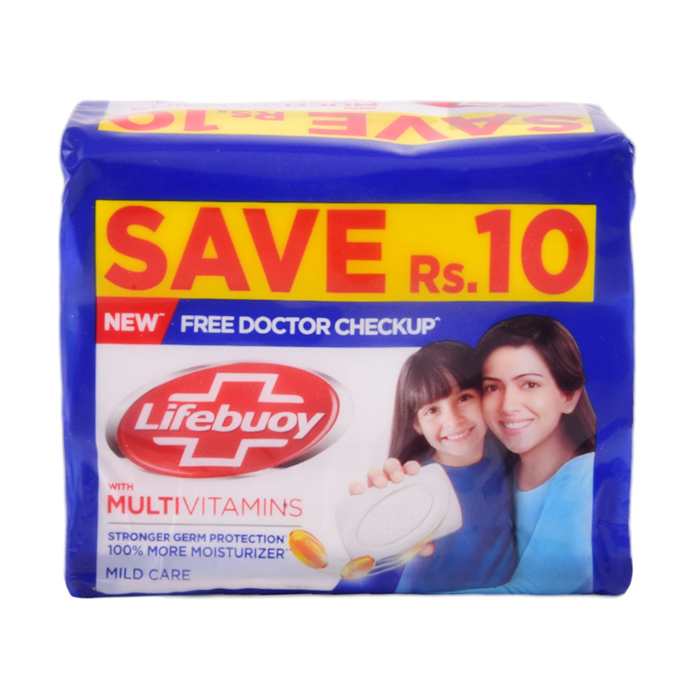 LIFEBUOY SOAP CARE TRIO PACK SAVE RS.10 3X98 GM