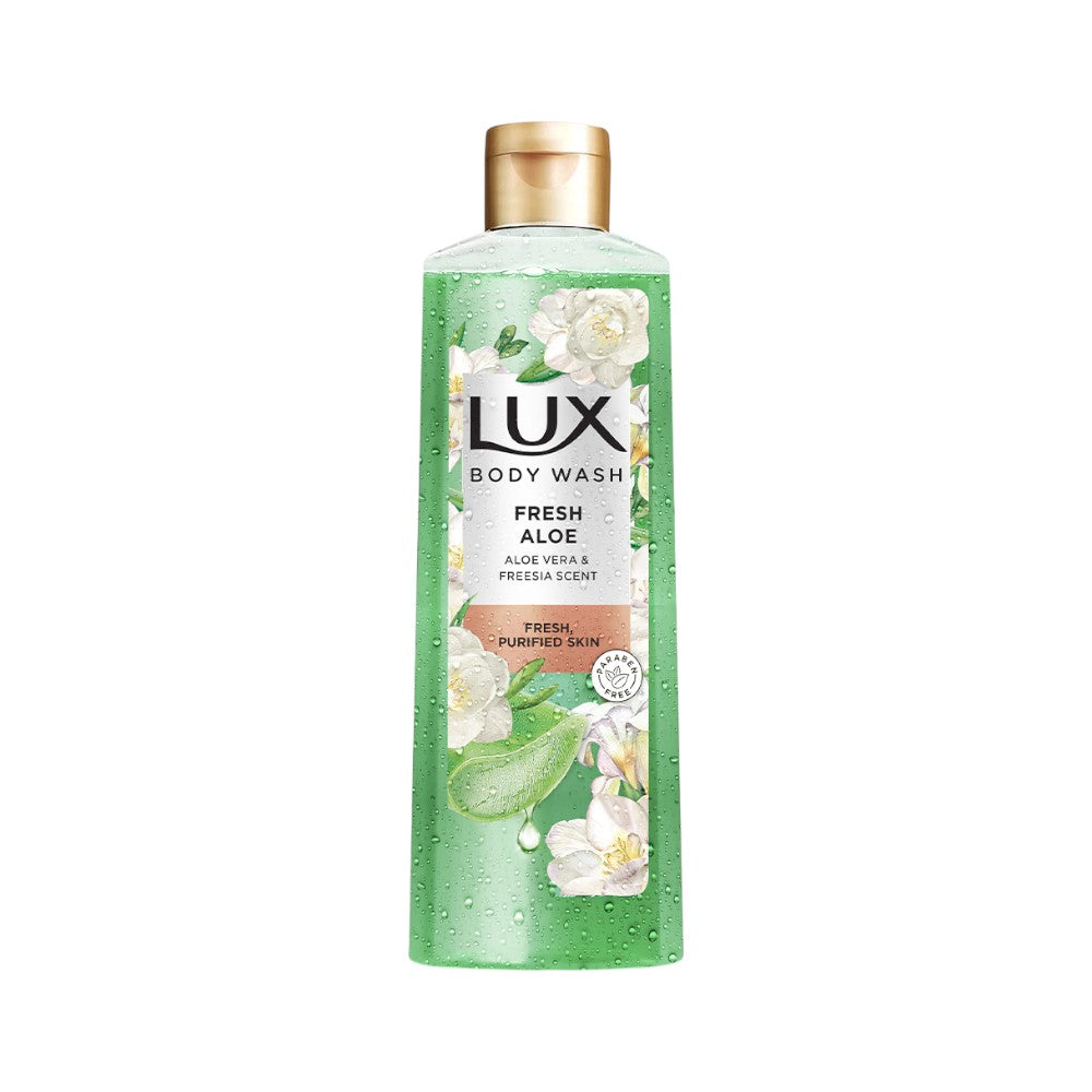 LUX BODY WASH ALOE BOTTLE 520 ML