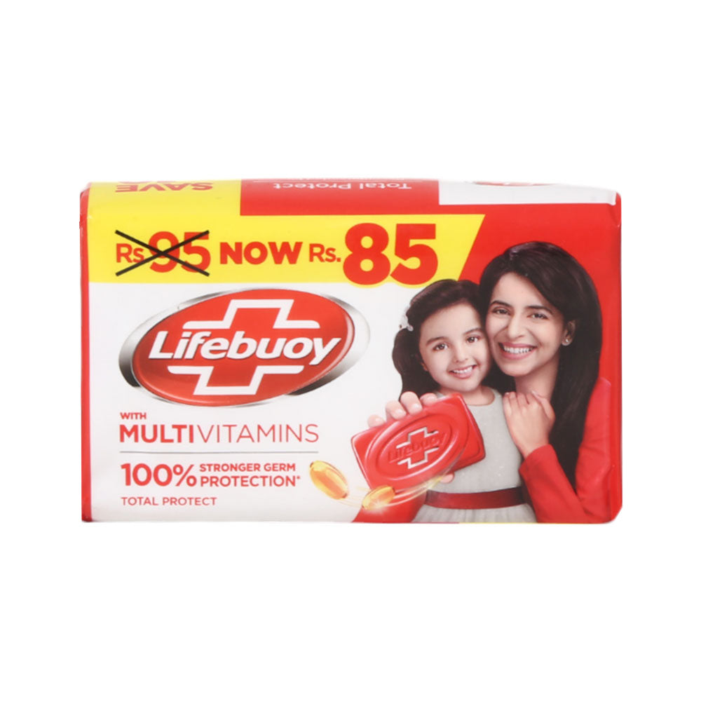 LIFEBUOY SOAP TOTAL PROTECT SAVE RS.10 98 GM