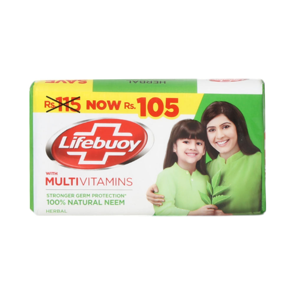 LIFEBUOY SOAP HERBAL SAVE RS.10 128 GM