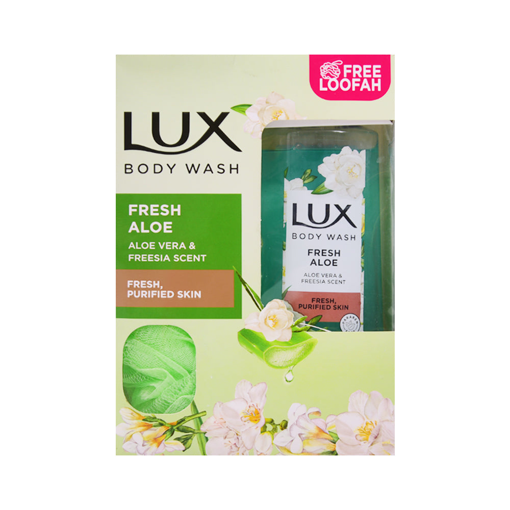 LUX BODY WASH ALOE BOX 520 ML