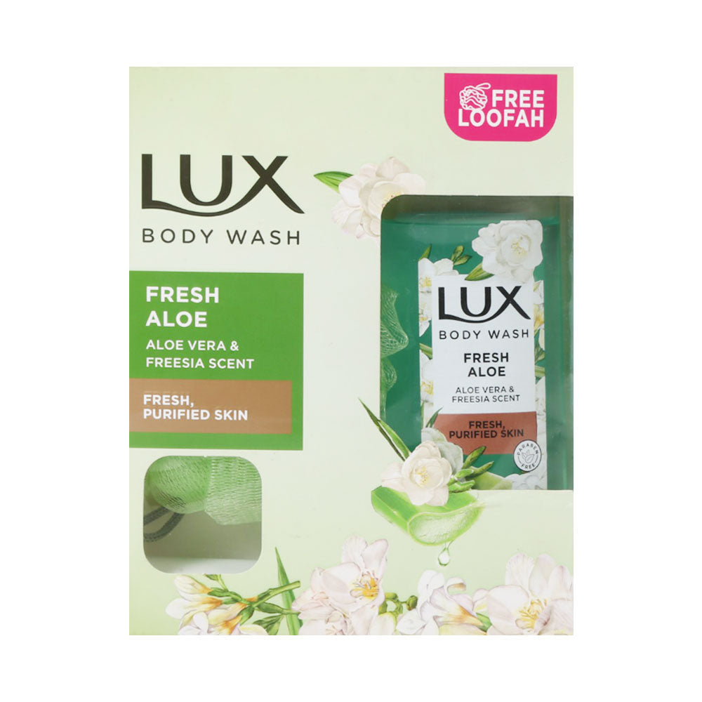 LUX BODY WASH ALOE BOX 250 ML