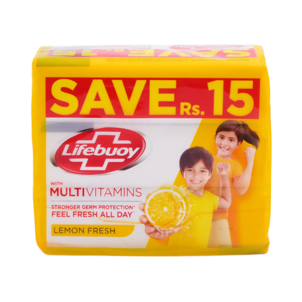 LIFEBUOY LEMON TRIO 130GM PROMO