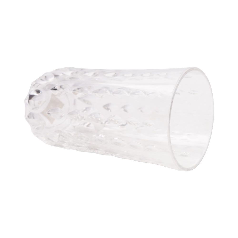 GLASS ACRYLIC WATER DROP CUT AC101 (Pack 6)