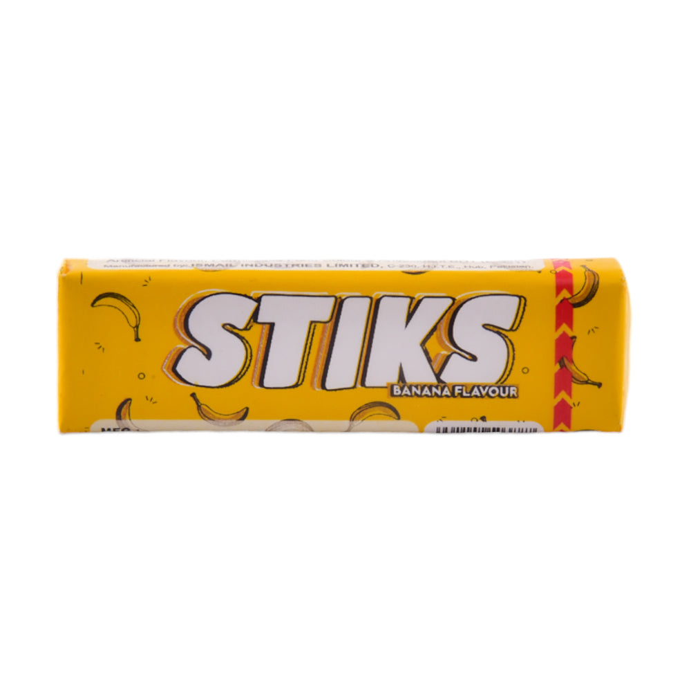 CANDYLAND STIKS GUM BANANA TRAY 15 GM