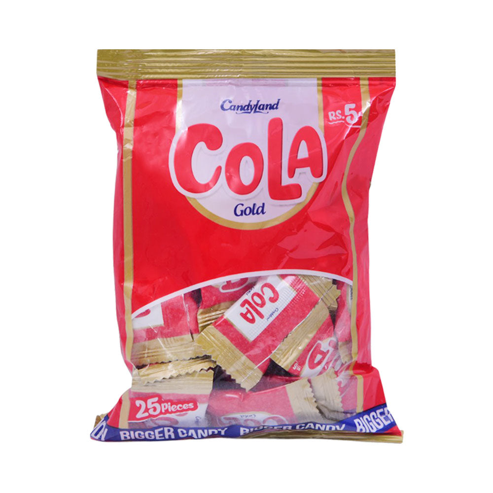 CANDYLAND COLA CANDY 25PCS POUCH 125GM