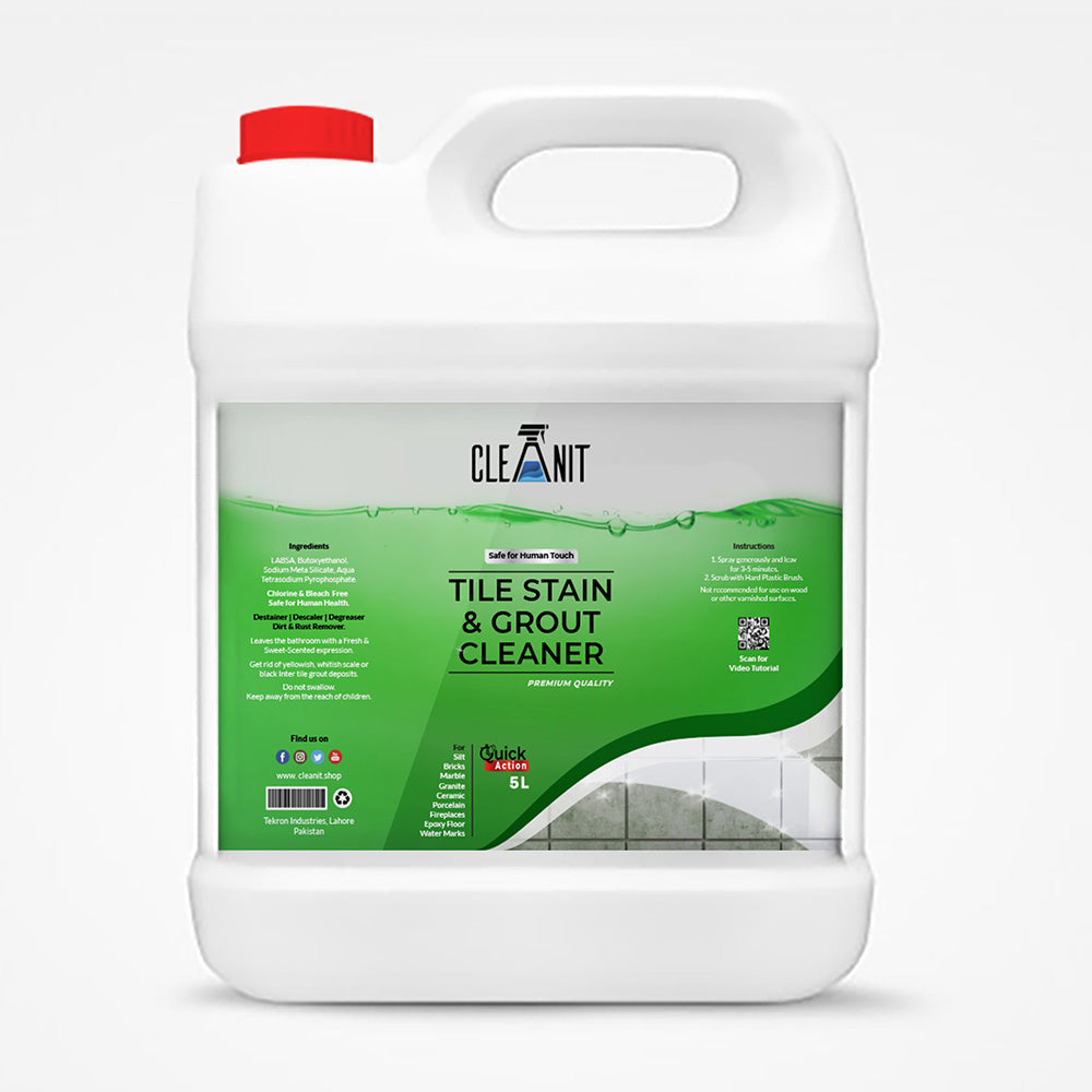 CLEAN IT TILE STAIN & GROUT CLEANER 5LTR