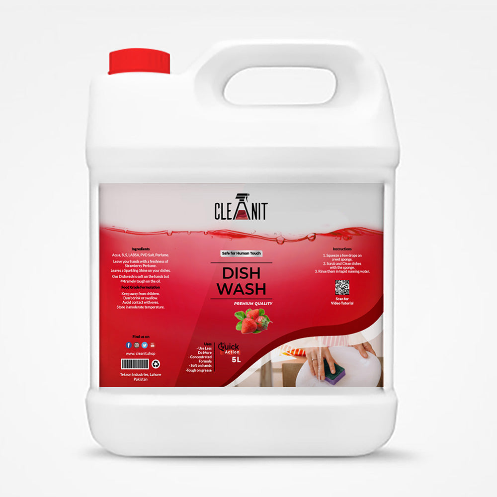 CLEAN IT DISHWASH STRAWBERRY 5LTR