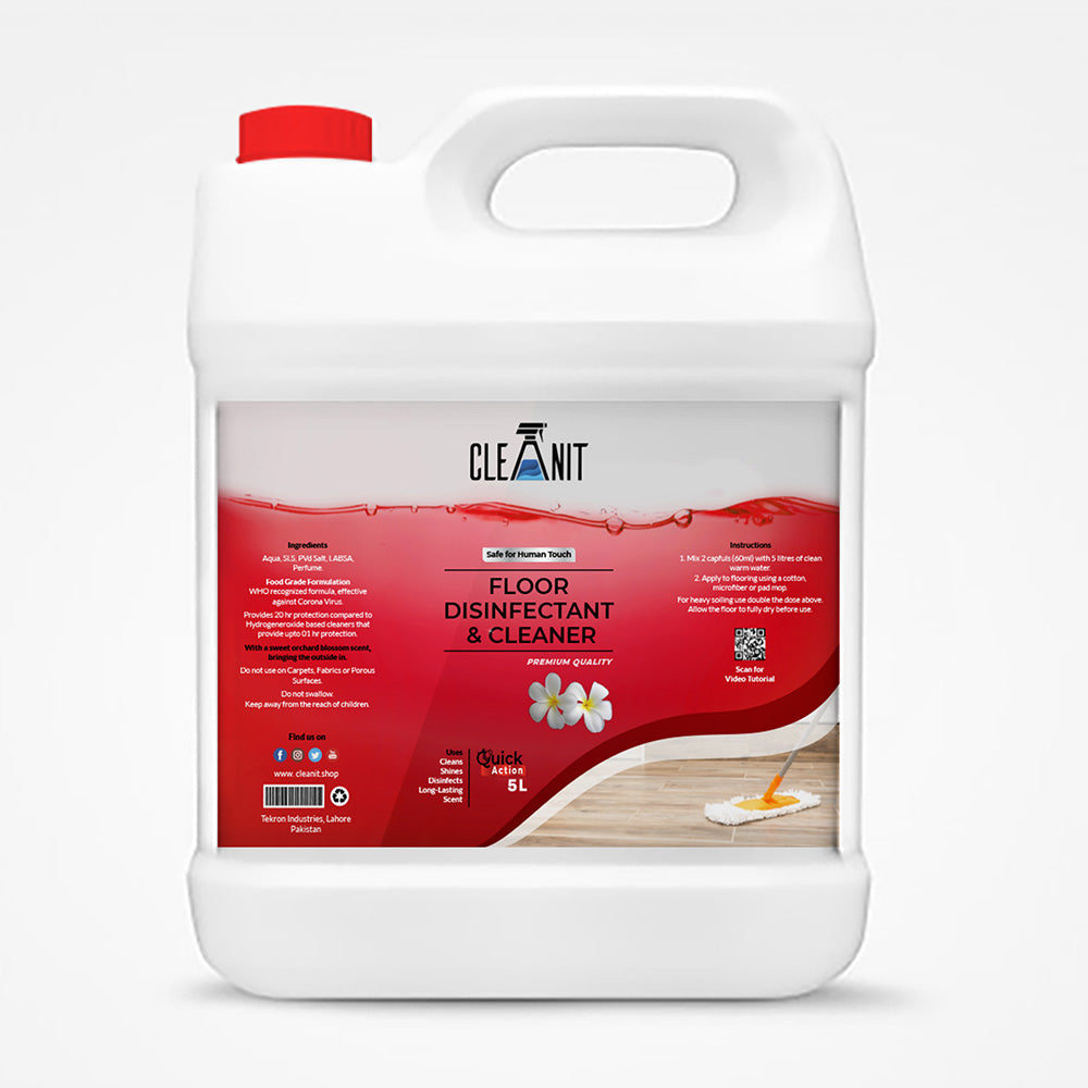 CLEAN IT FLOOR DISINFECTANT FLORAL 5LTR