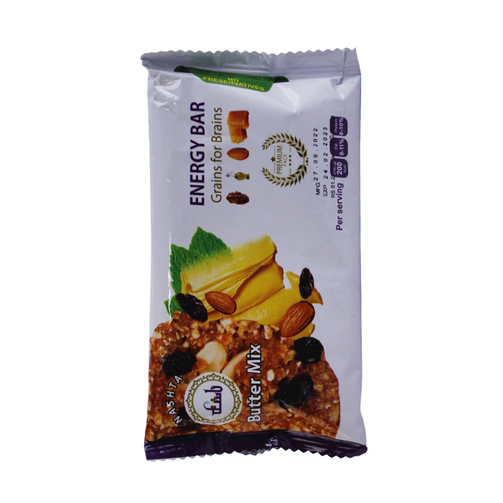 NASHTA ENERGY PREMIUM BUTTER BAR 40 GM
