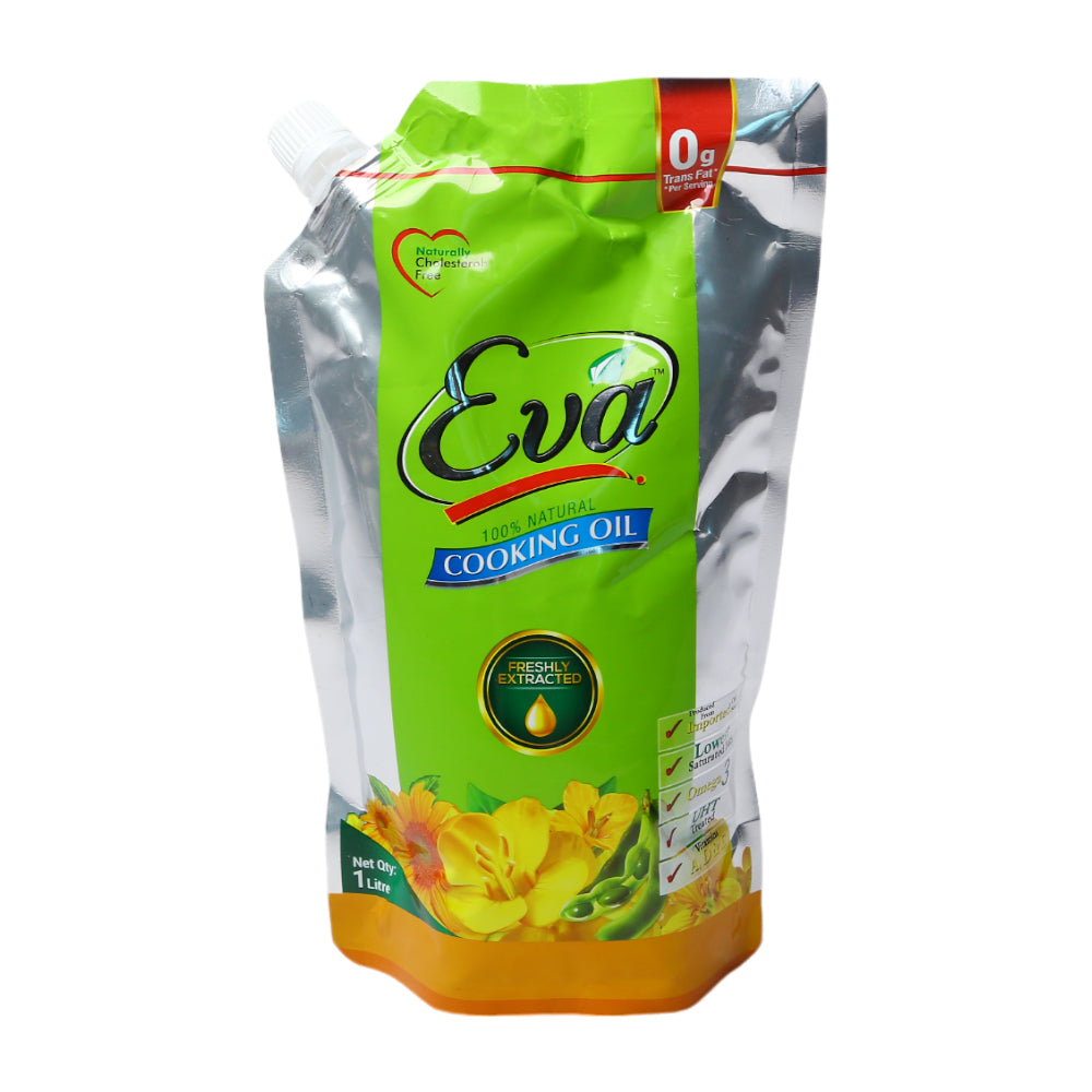 EVA COOKING OIL POUCH 1 LTR