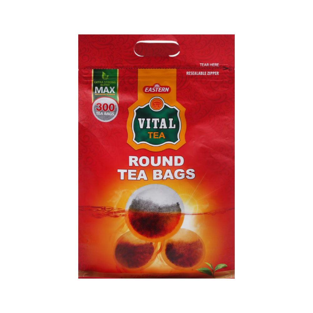 VITAL EASTERN TEA BAGS ROUND 300S POUCH 750 GM