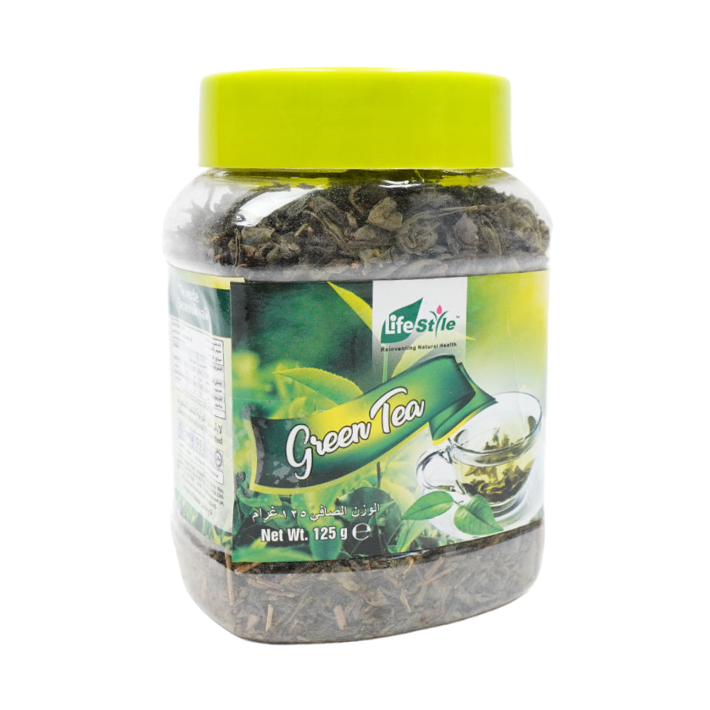 LIFESTYLE GREEN TEA REGULAR JAR 125GM