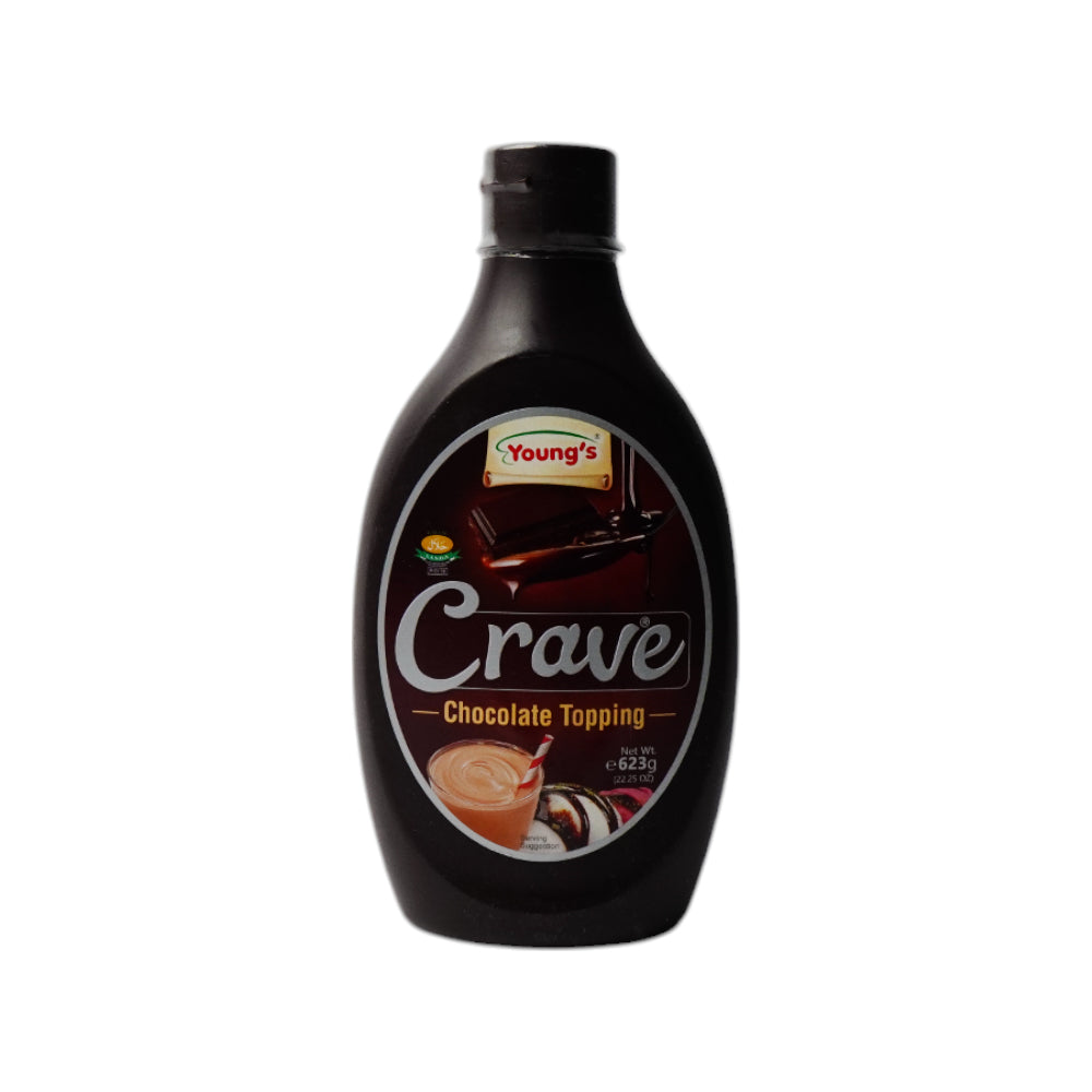 YOUNGS CRAVE CHOCOLATE TOPPING 623 GM