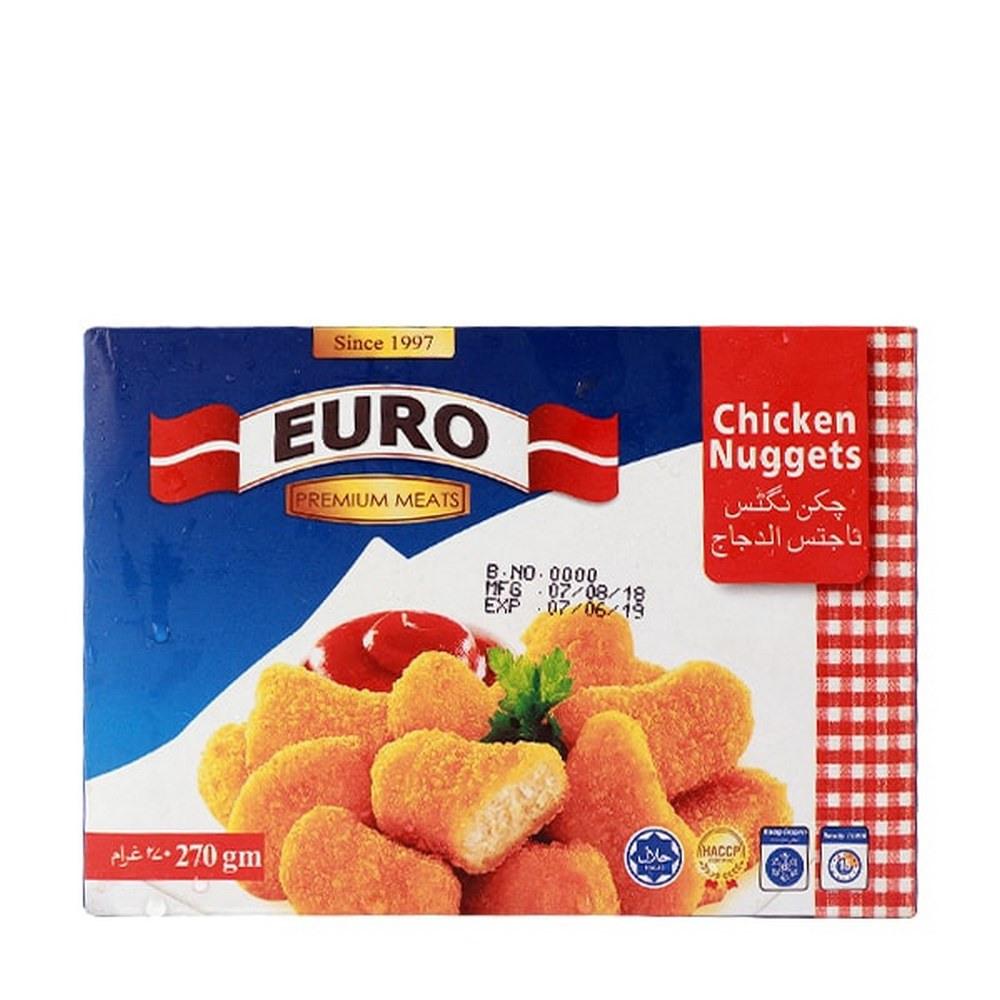 EURO CHICKEN NUGGETS 250 GM