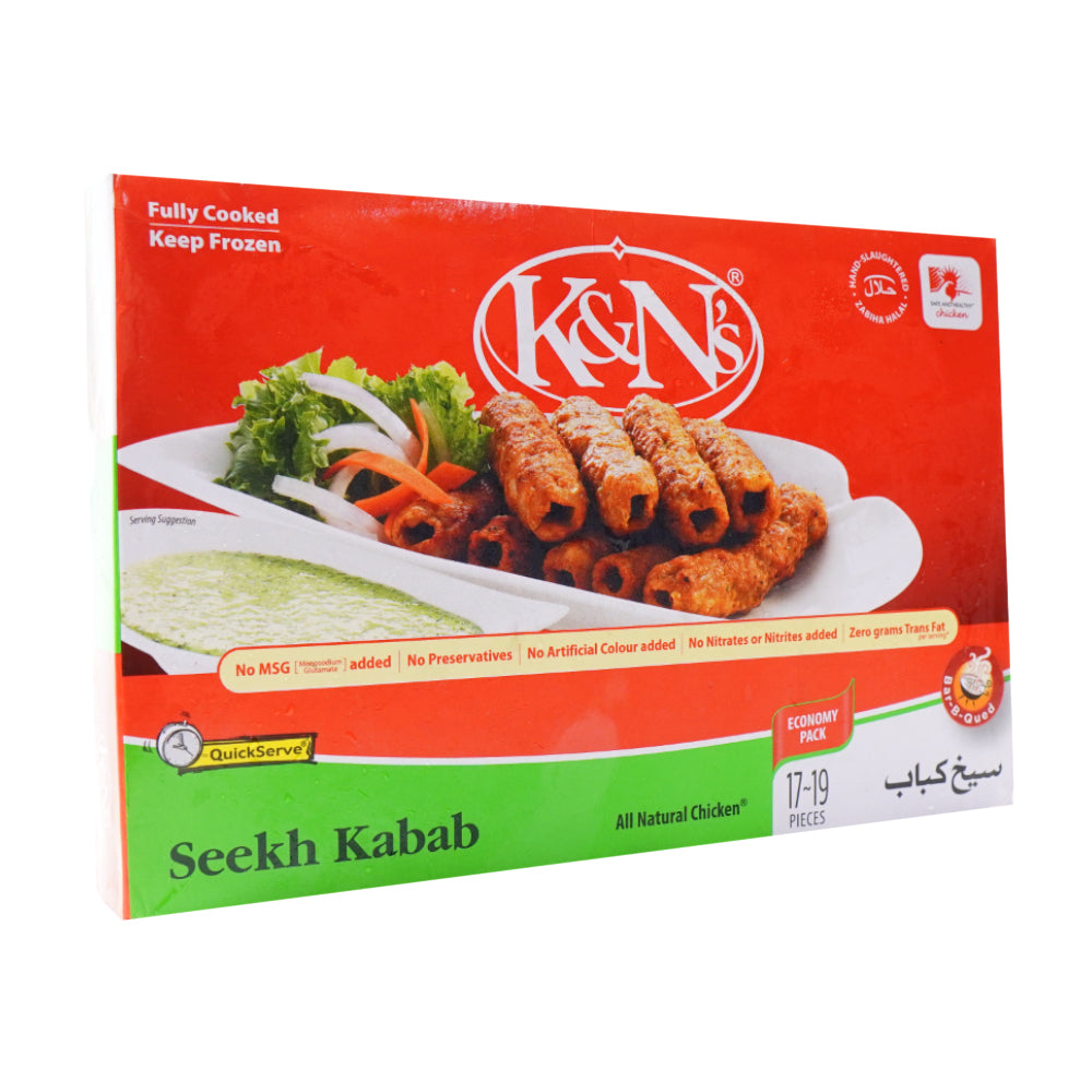 K&N SEEKH KABAB 18 PCS 540 GM