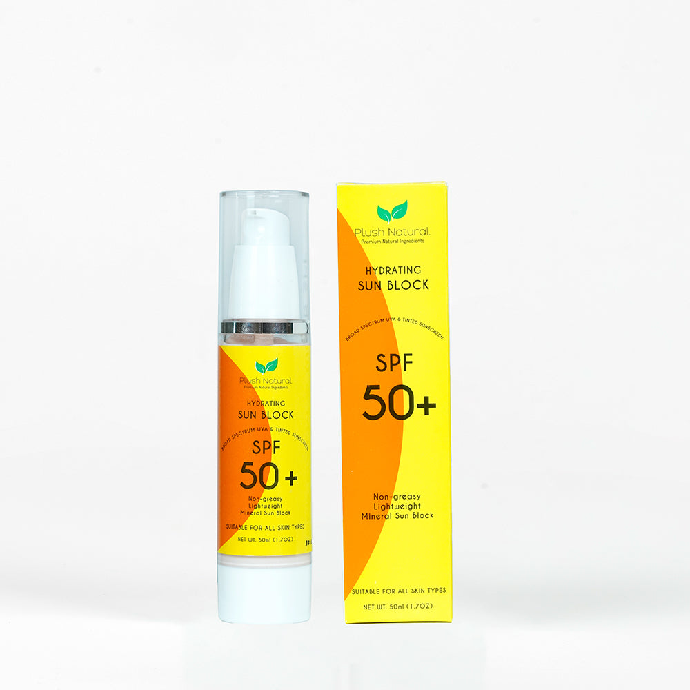 PLUSH NATURAL SUN BLOCK SPF 50
