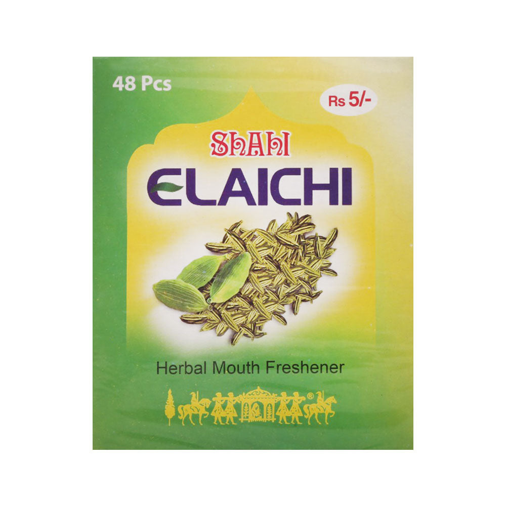 SHAHI ELAICHI HERBAL MOUTH FRESHENER 48 PCS 120 GM