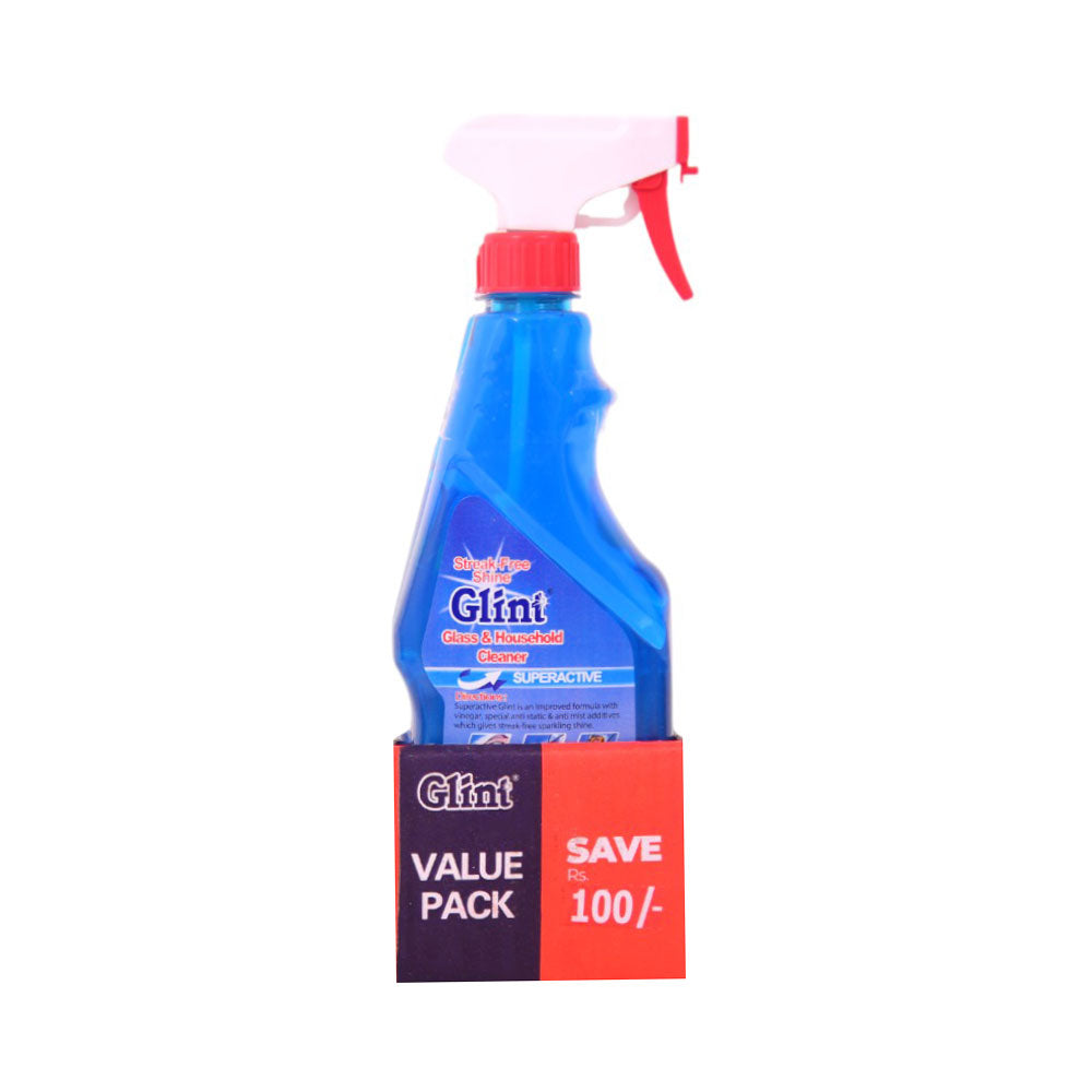 GLINT GLASS CLEANER 500 ML + GLINT REFILL 500 ML PROMO