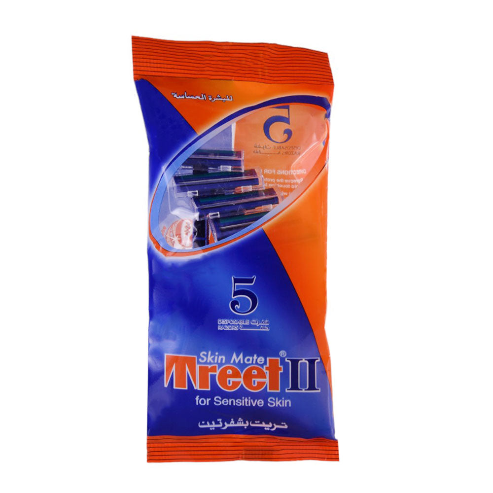 TREET II PLATINUM SKIN MATE LUBRA 5S POUCH