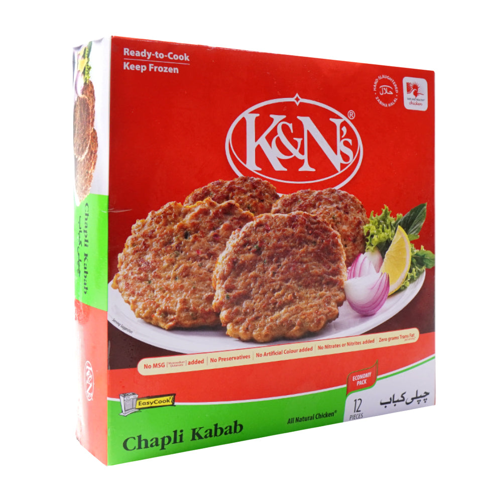 K&N CHAPLI KABAB 12 PCS 900 GM