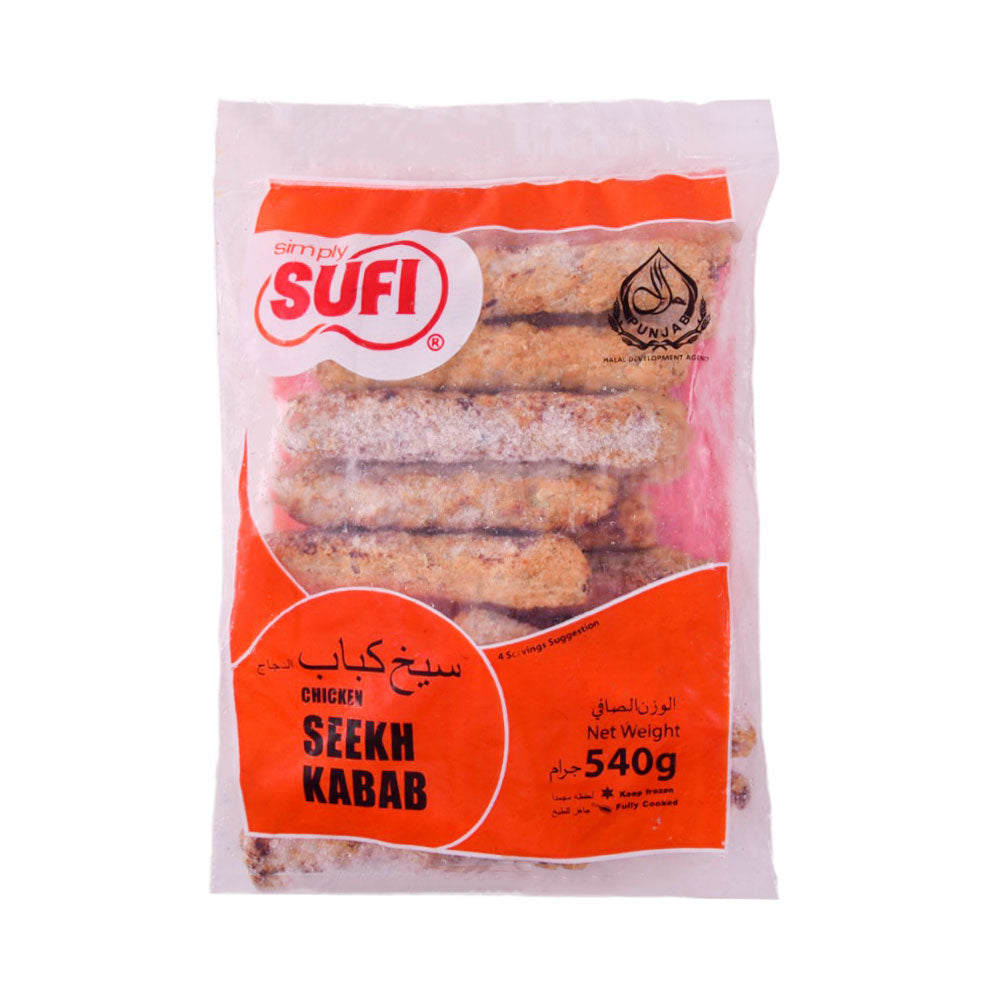 SUFI POLY BAG SEEKH KABAB 540 GM