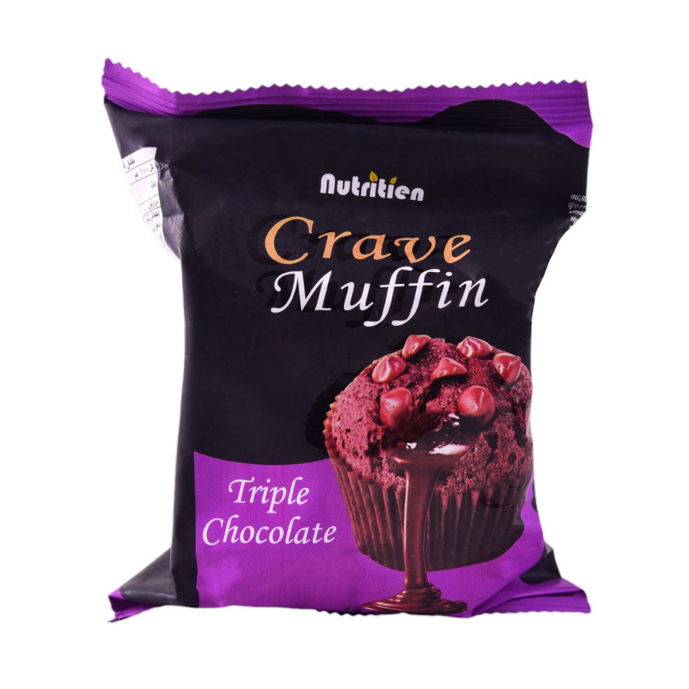 NUTRITIEN CRAVE MUFFINS TRIPLE CHOCOLATE CAKE 55 GM