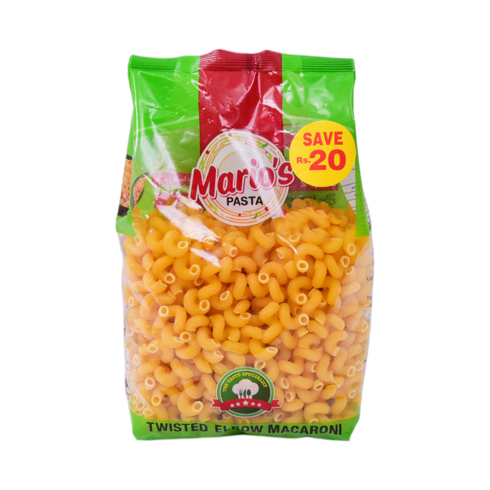 MARIOS TWISTED ELBOW MACARONI 400 GM