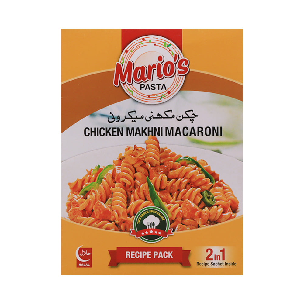MARIOS CHICKEN MAKHANI MACARONI 225 GM