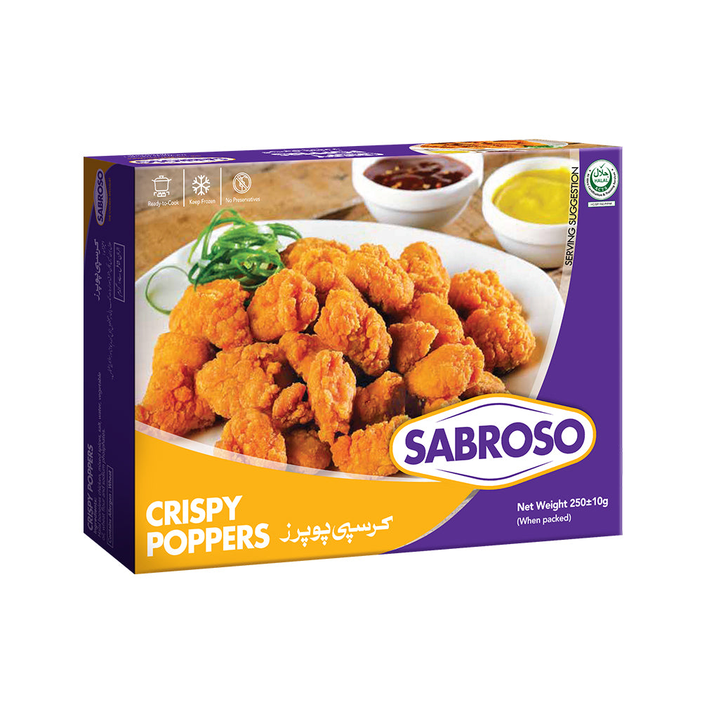 SABROSO CRISPY POPPERS 250 GM