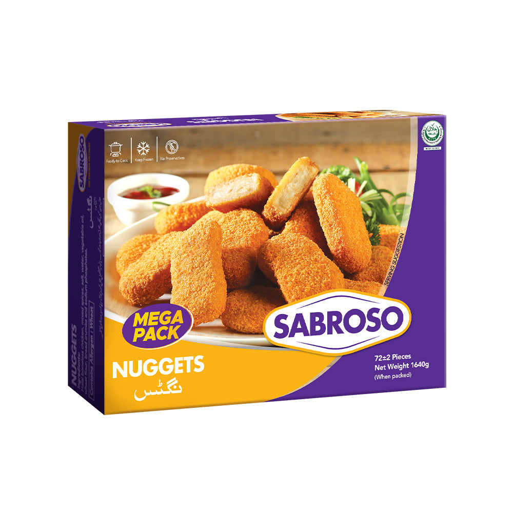 SABROSO NUGGETS MEGA PACK 1640GM