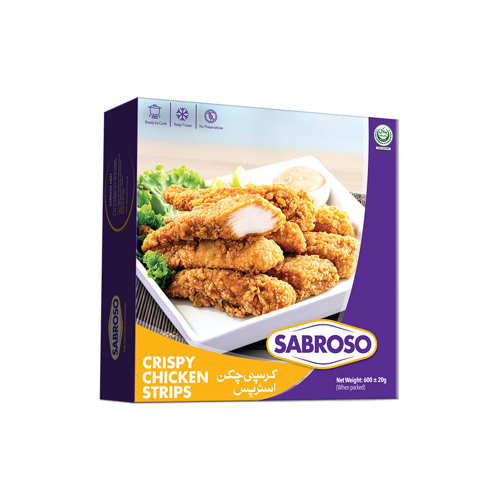 SABROSO CRISPY CHICKEN STRIPS 600 GM