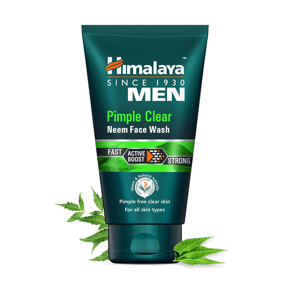 HIMALAYA PIMPLE CLEAR NEEM FACE WASH FOR MEN 100 ML