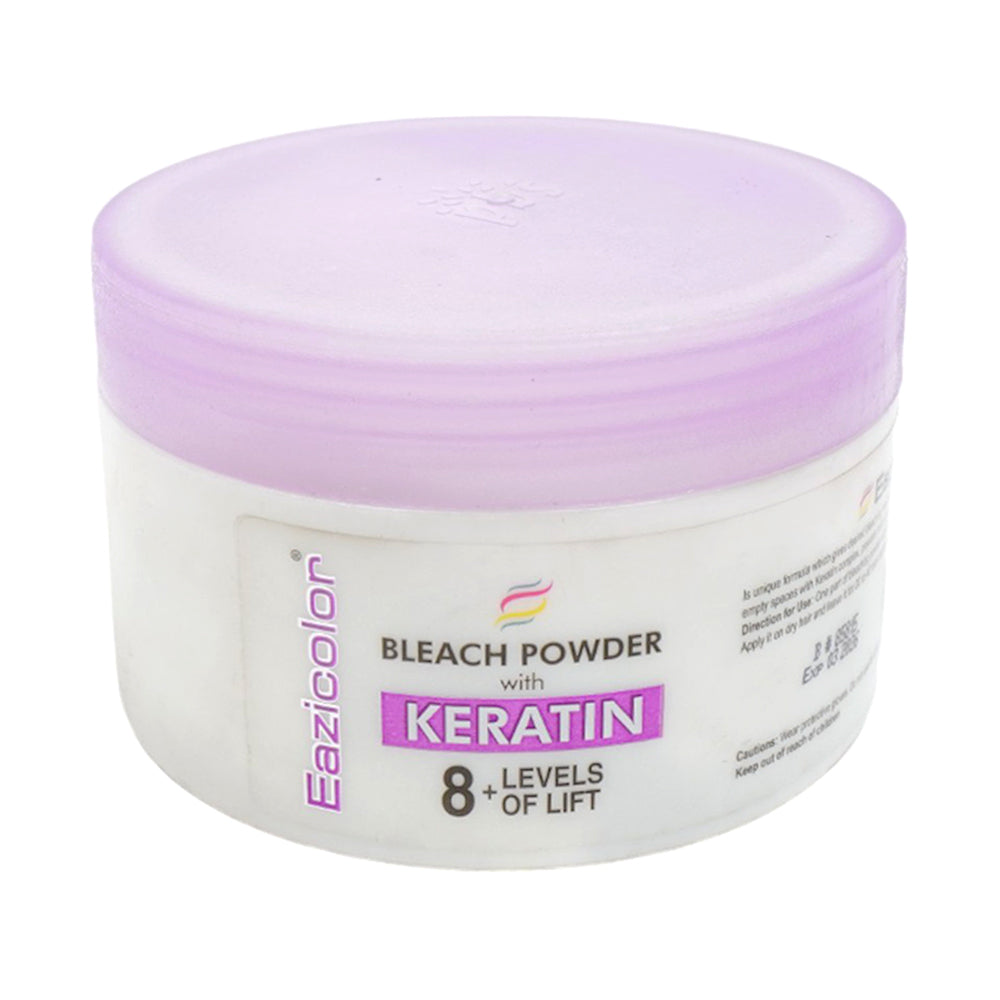 EAZICOLOR BLEACH POWDER WITH KERATIN (300GRM)