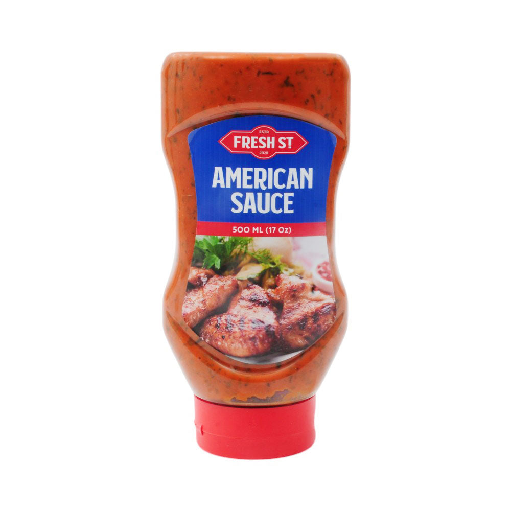 FRESH ST AMERICAN SAUCE SQUEEZE 500ML