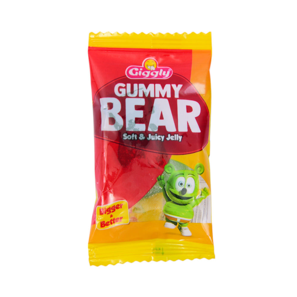 GIGGLY GUMMY BEAR SFT&JUI JELLY BOX Rs.10 20X16