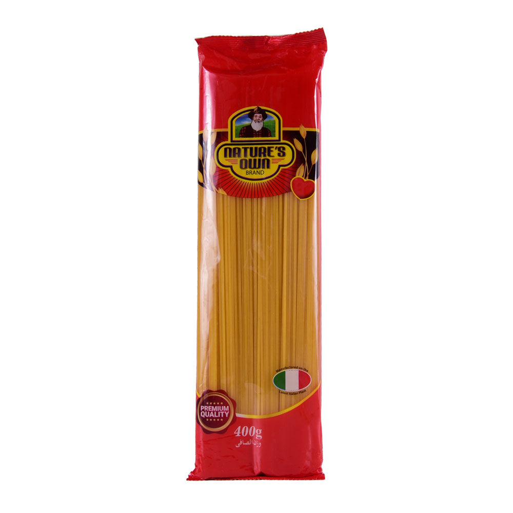 NATURES OWN BRAND SPAGHETTI 1.5MM 400 GM