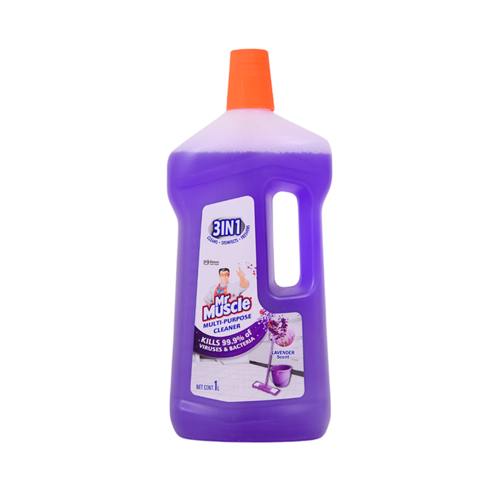MR MUSCLE MULTI PURPOSE CLEANER LAVENDAR 1000 ML