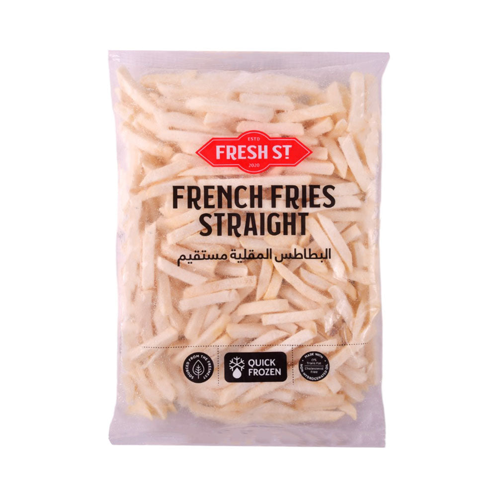 FRESH ST FRENCH FRIES STRAIGHT 1 KG