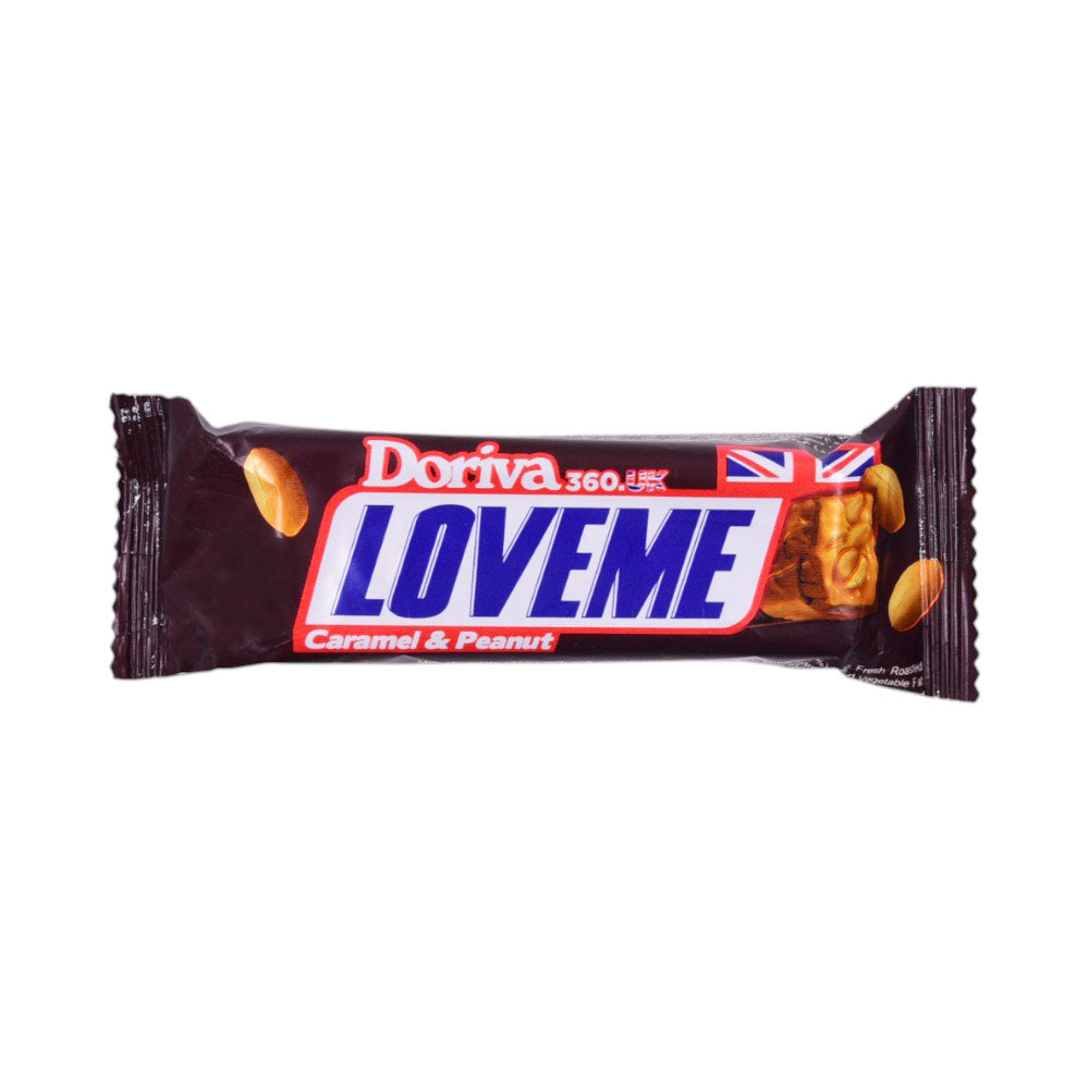 LOVE ME CHOCOLATE CARAMEL & PEANUT 50 GM