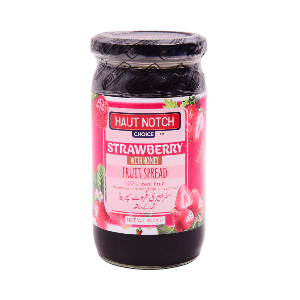 HAUT NOTCH STRAWBERRY WITH HONEY 400GM