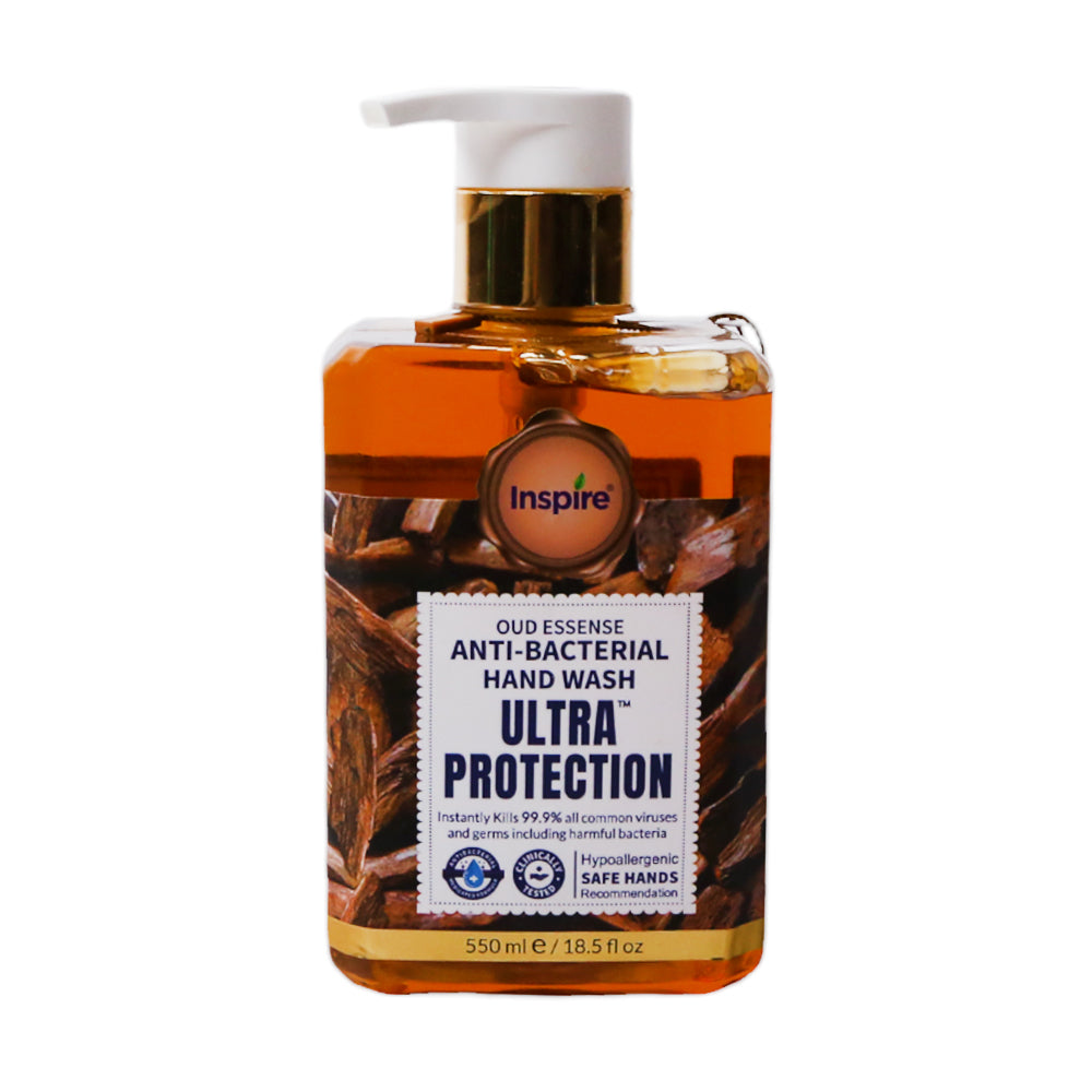 INSPIRE HAND WASH ULTRA PROTECTION OUD ESSENSE 550 ML